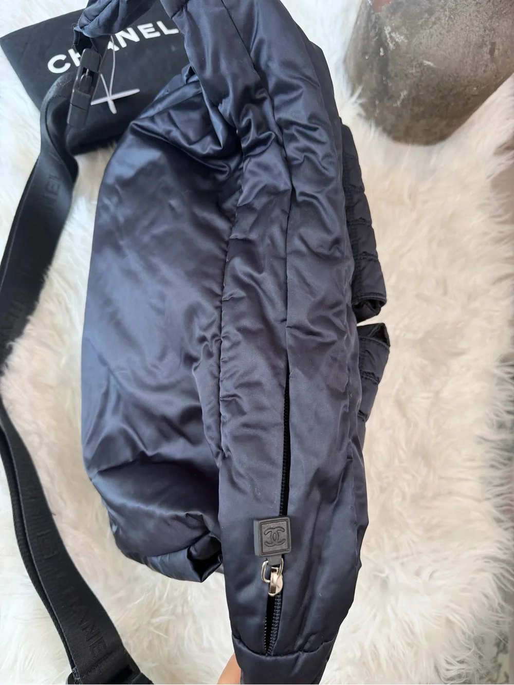CHANEL SPORT NYLON MESSENGER BAG